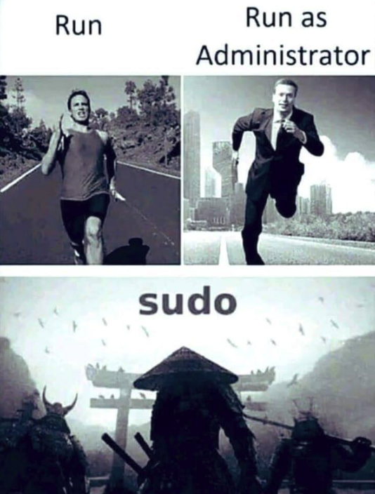 sudo