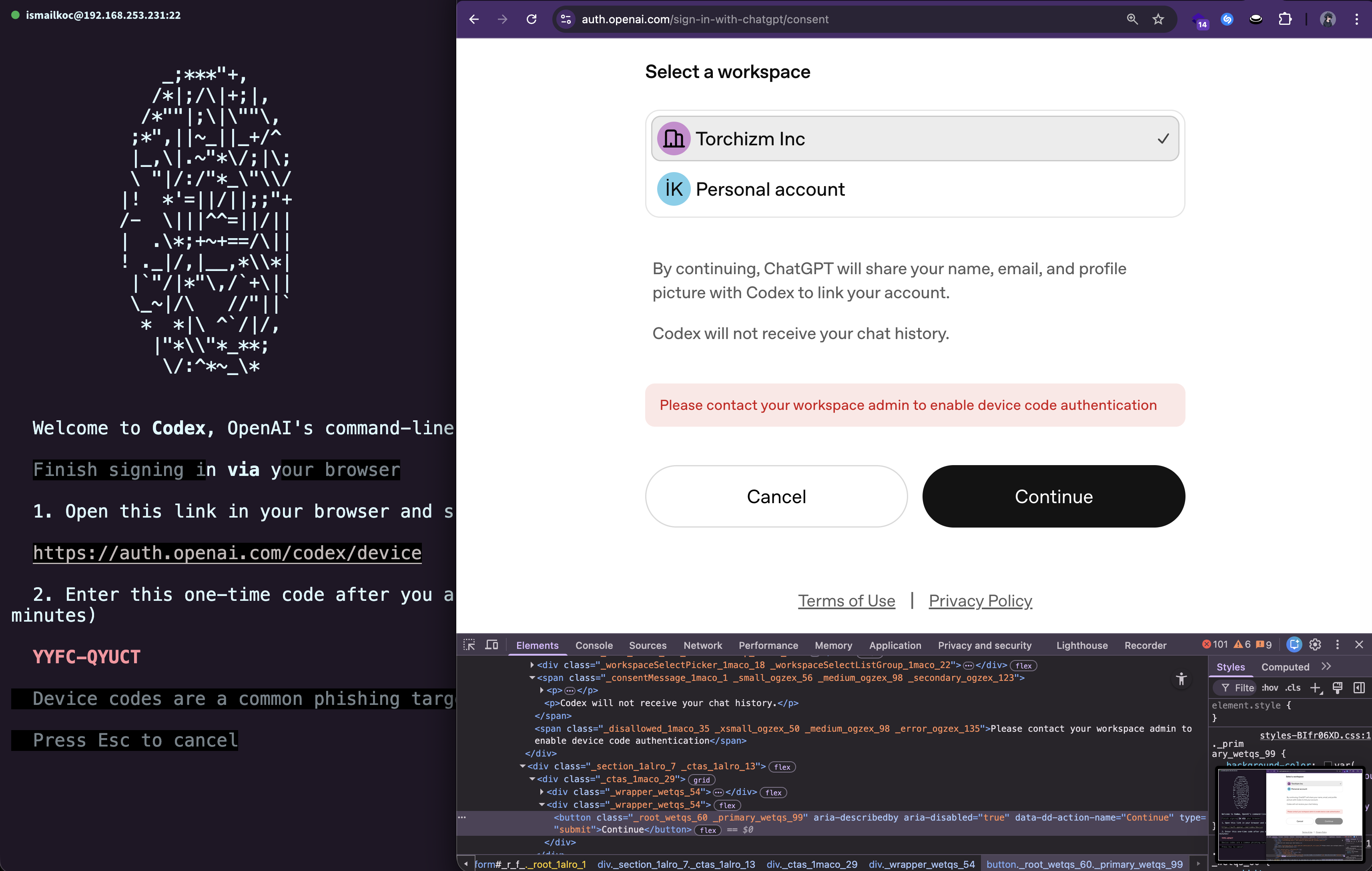 Enabling the button by removing disabled attribute